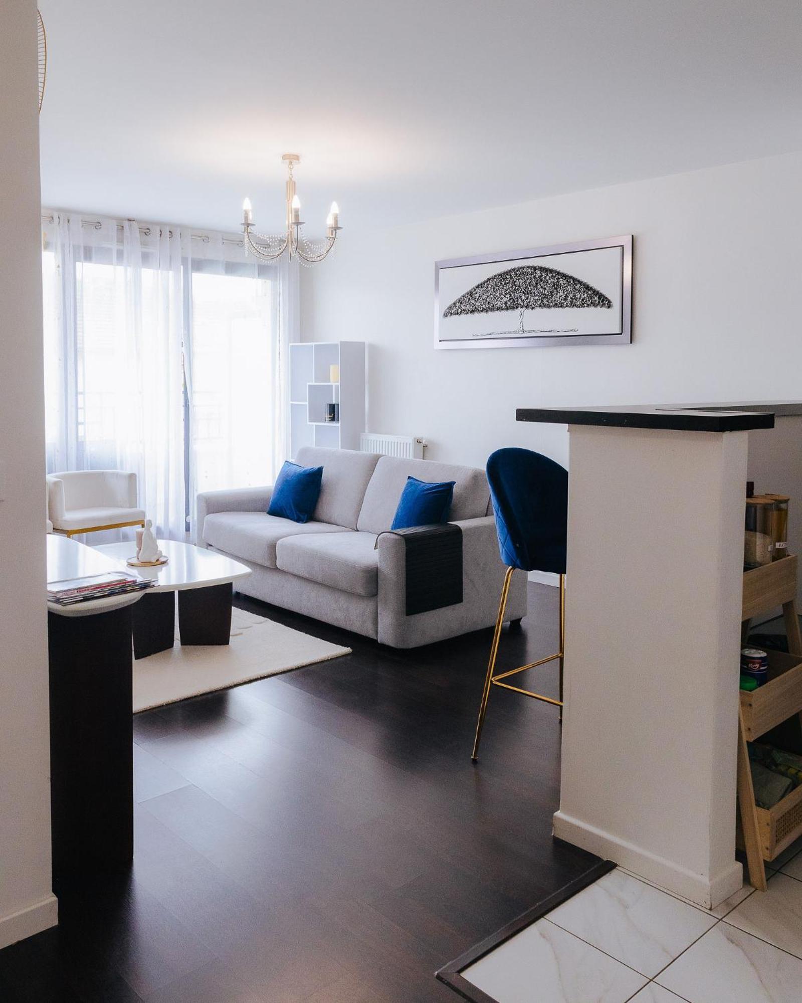 Appartement Luxueux, Neuf & Equipe A Versailles, Saint-Cyr-L'Ecole Luaran gambar
