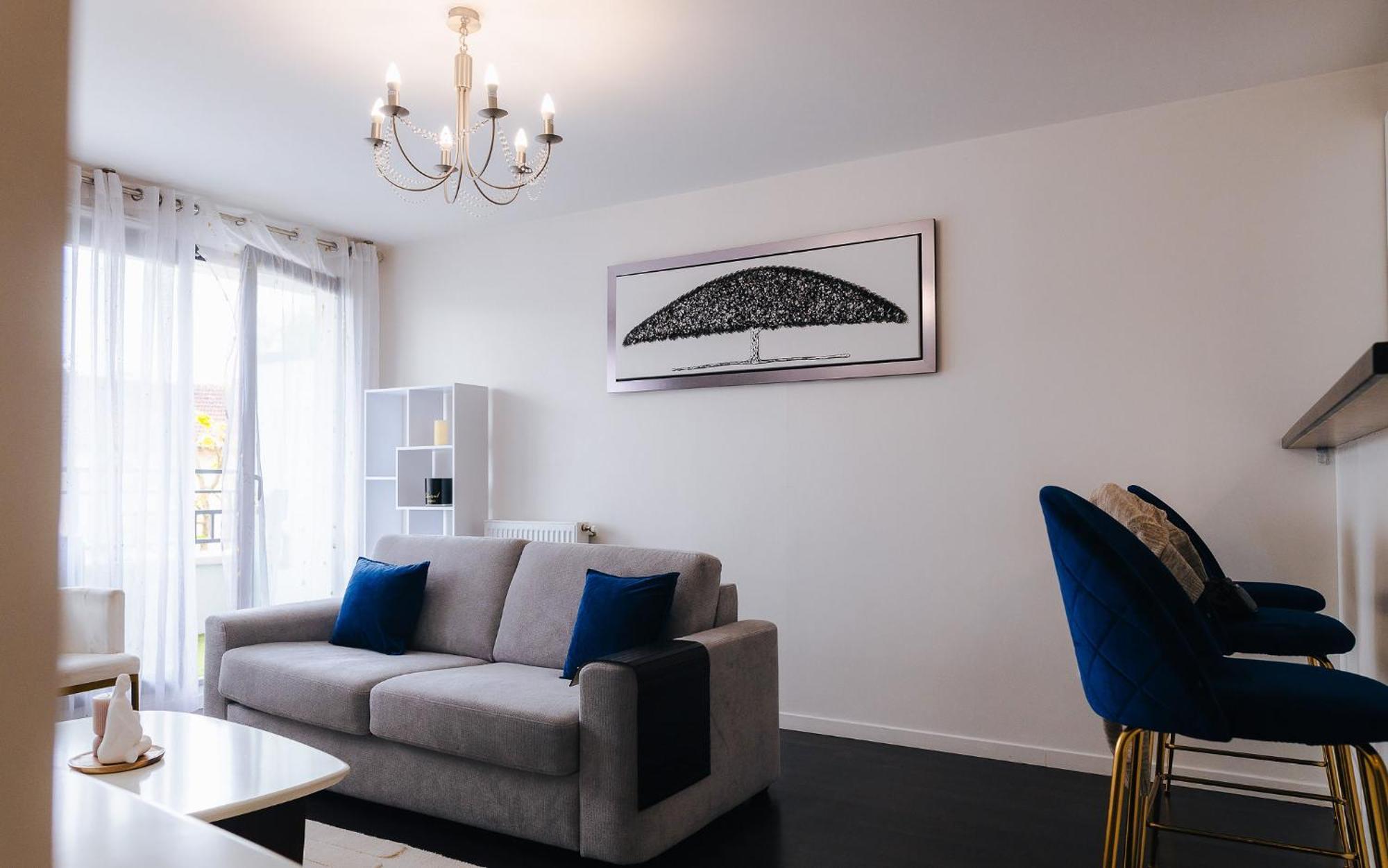 Appartement Luxueux, Neuf & Equipe A Versailles, Saint-Cyr-L'Ecole Luaran gambar