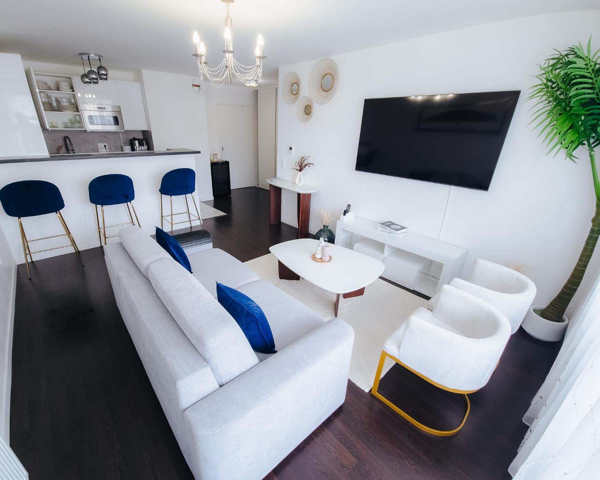 Appartement Luxueux, Neuf & Equipe A Versailles, Saint-Cyr-L'Ecole Luaran gambar